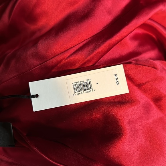 NWT! Banana Republic Red Aura Silk Maxi Dress - 817278 🌎 - Picture 12 of 12